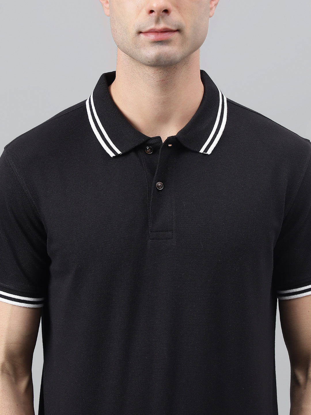 Smart Fit Pique Tipping Polo