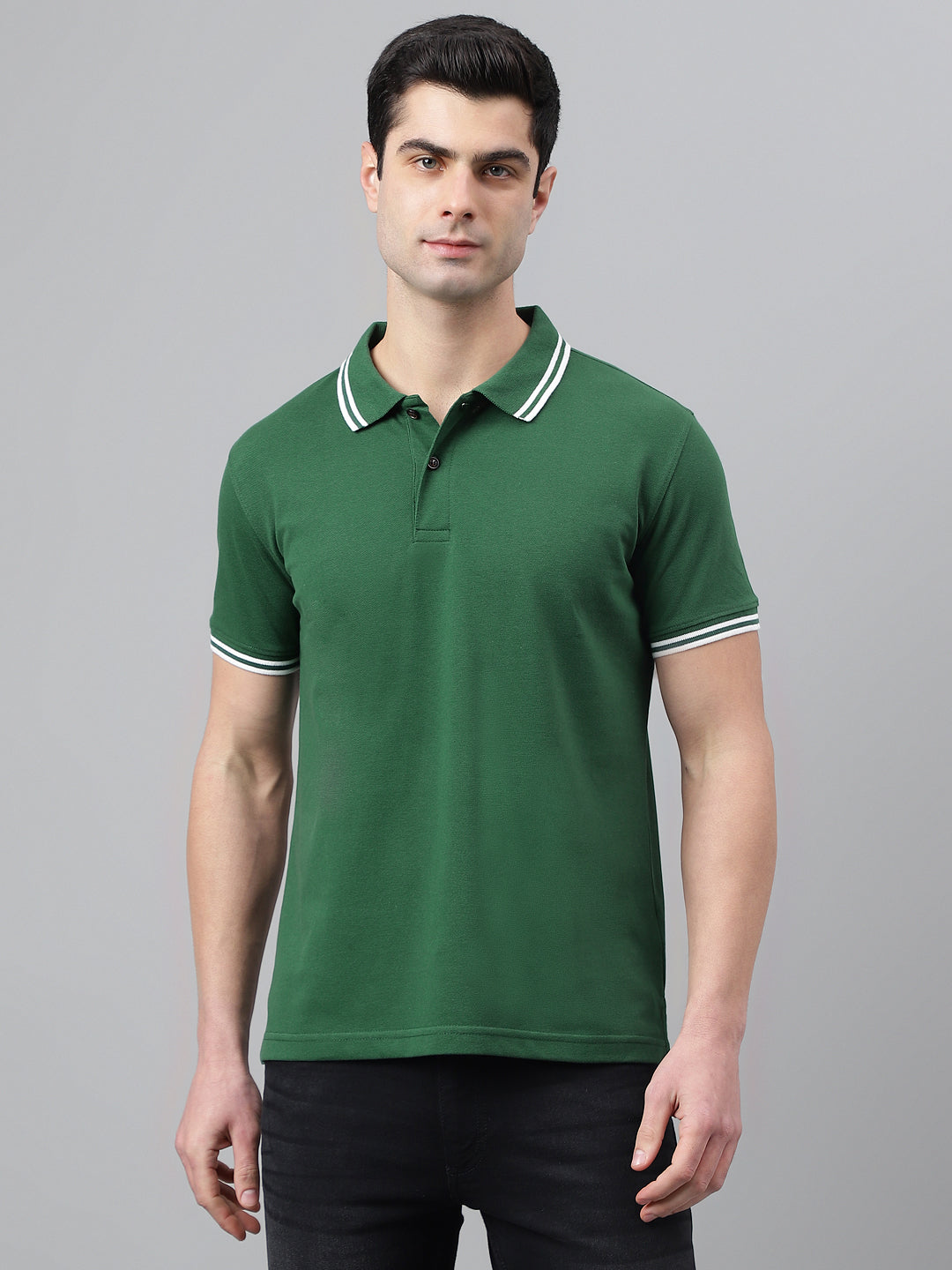 Smart Fit Pique Tipping Polo