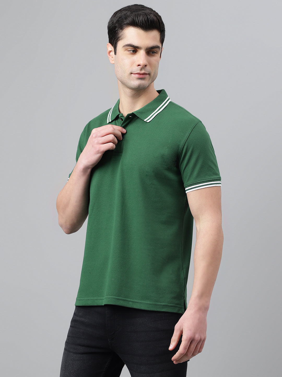 Smart Fit Pique Tipping Polo