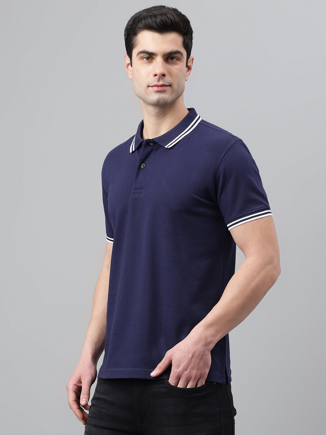 Smart Fit Pique Tipping Polo