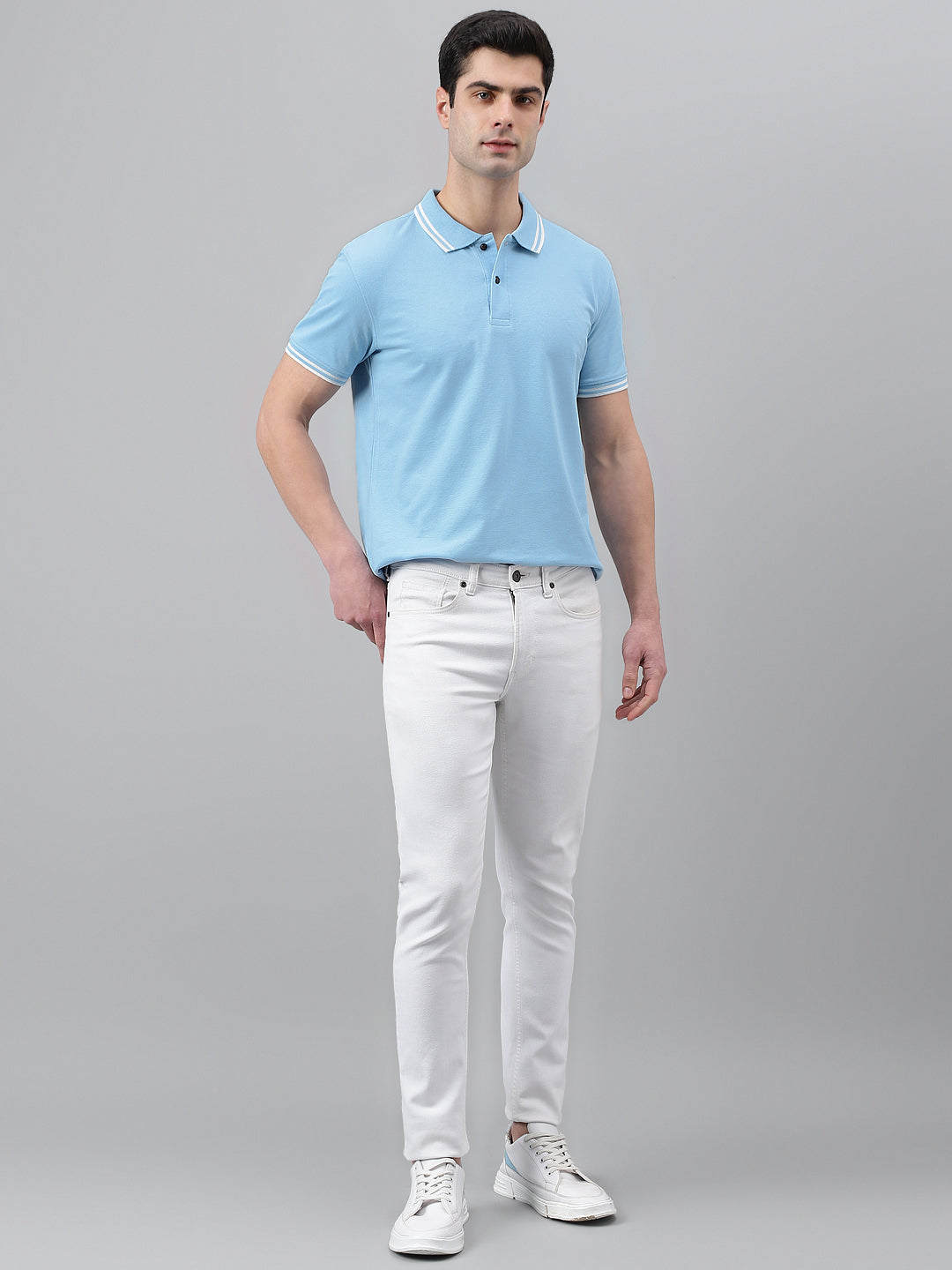 Smart Fit Pique Tipping Polo