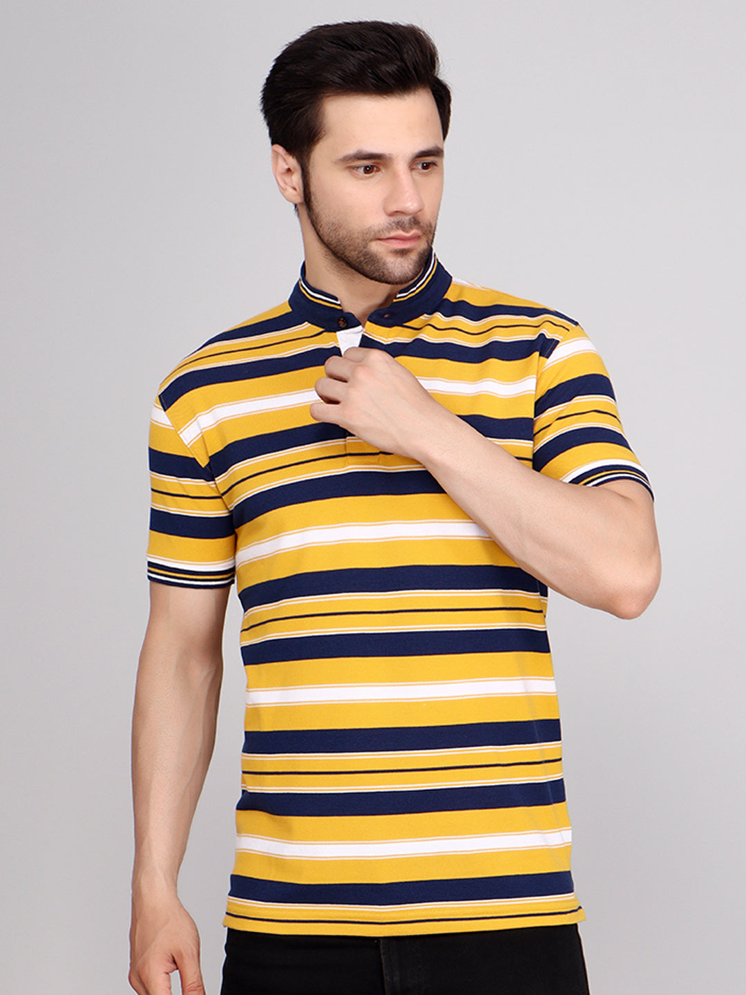 Stand Up Collar Pique Smart Fit Polo