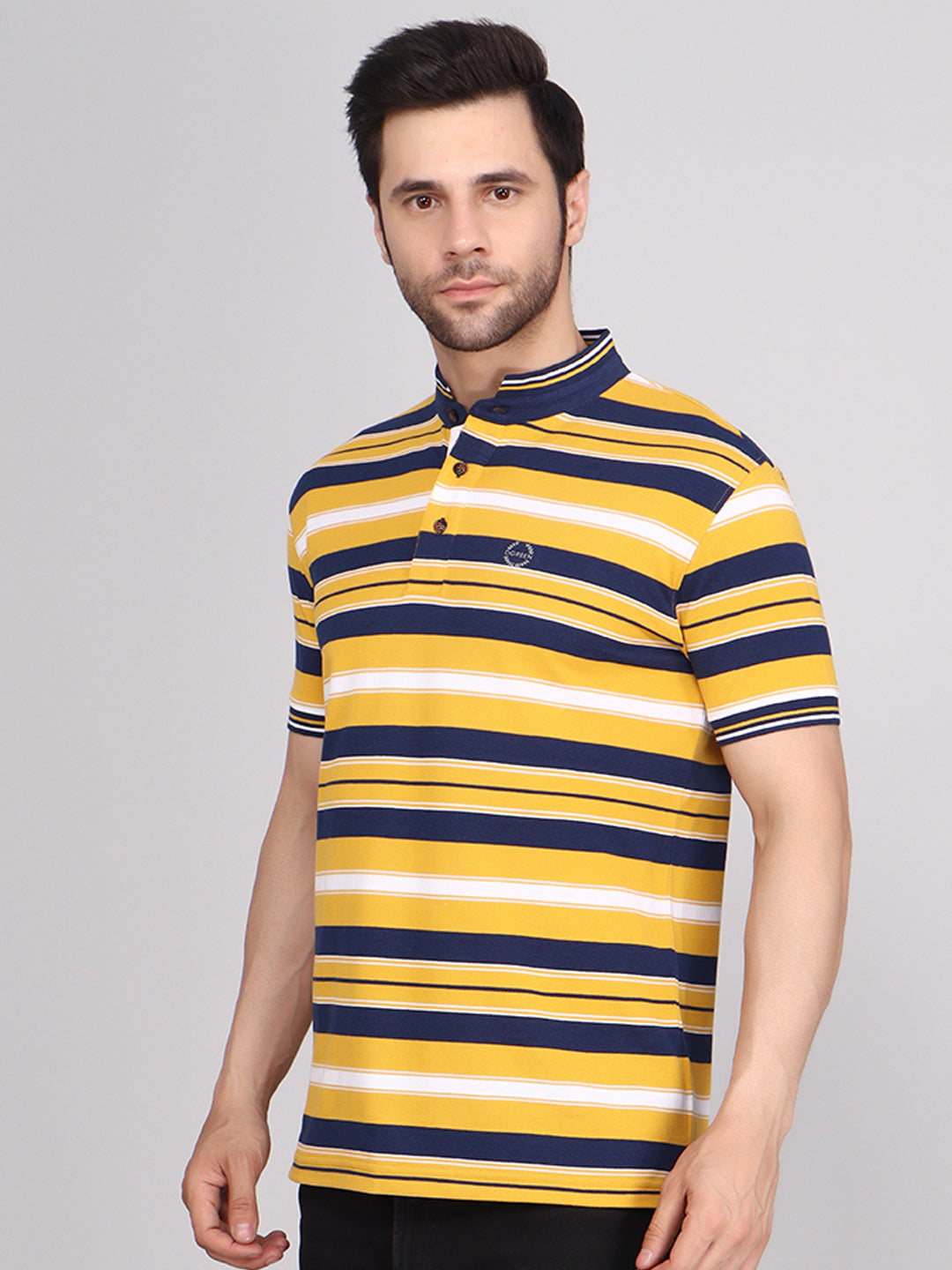 Stand Up Collar Pique Smart Fit Polo