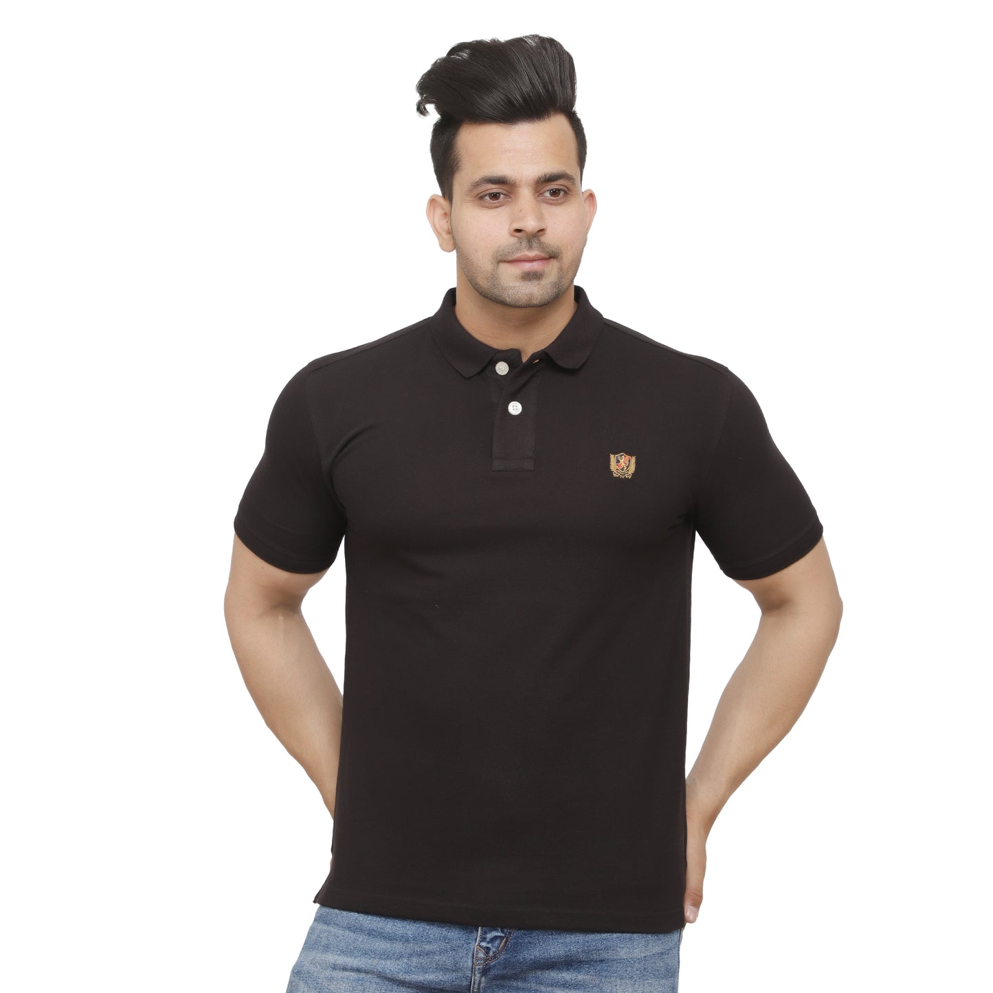 SOLID PIQUE POLO