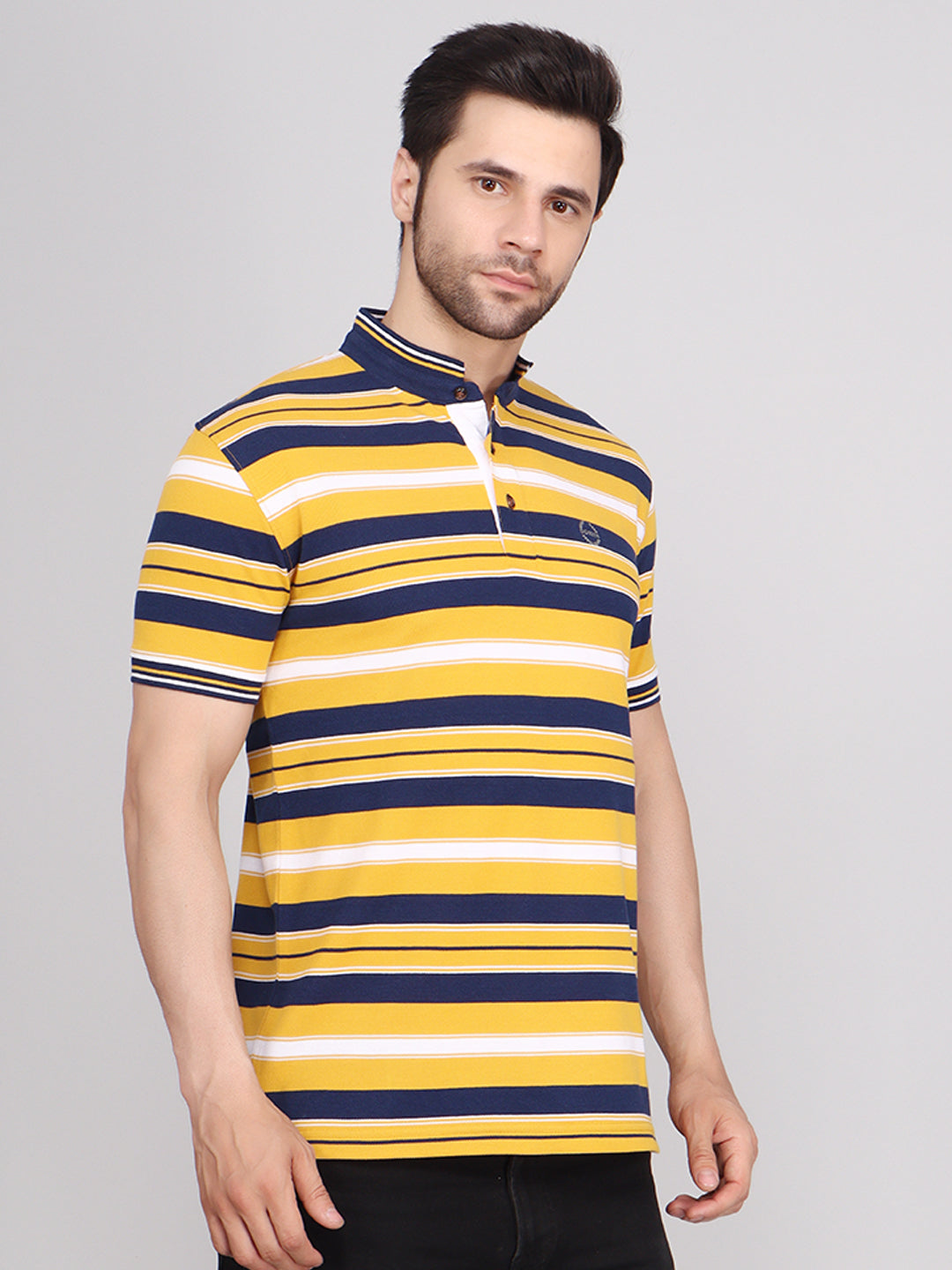 Stand Up Collar Pique Smart Fit Polo