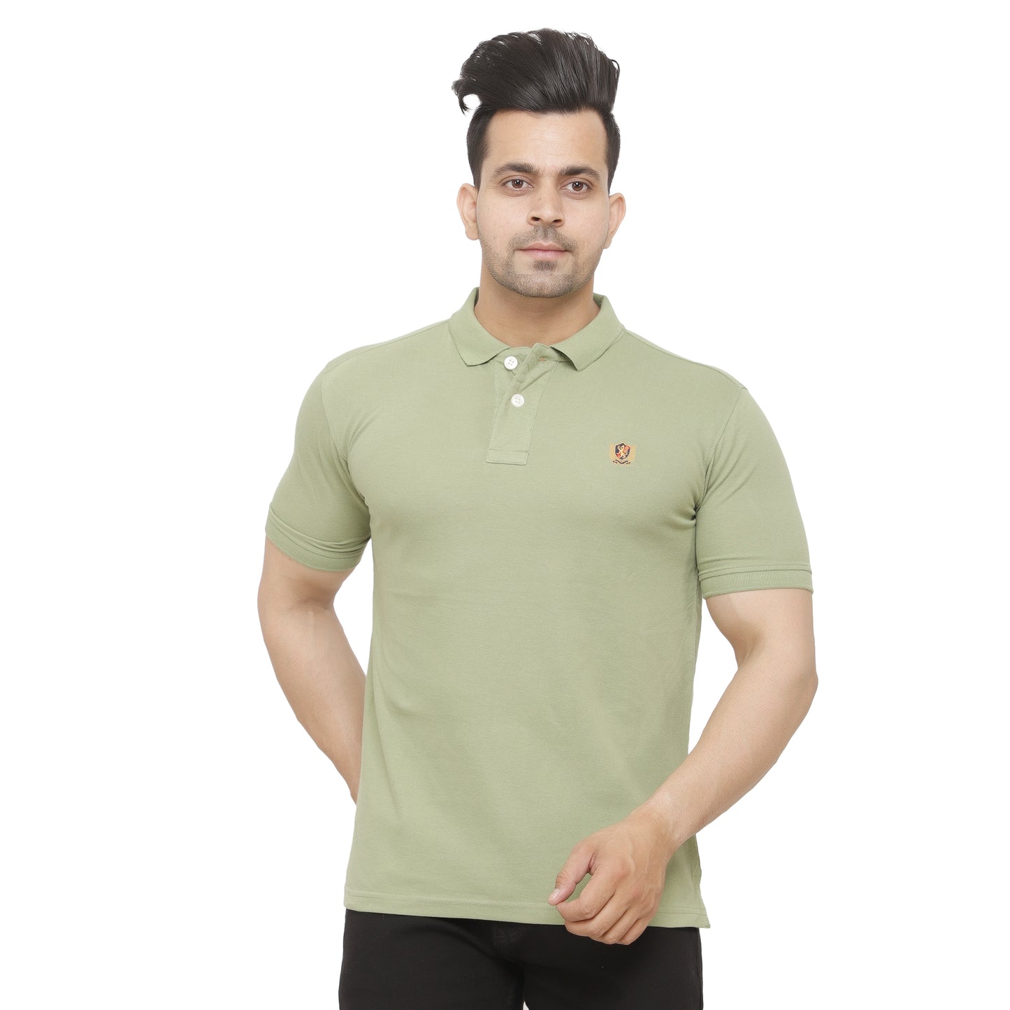 SOLID PIQUE POLO