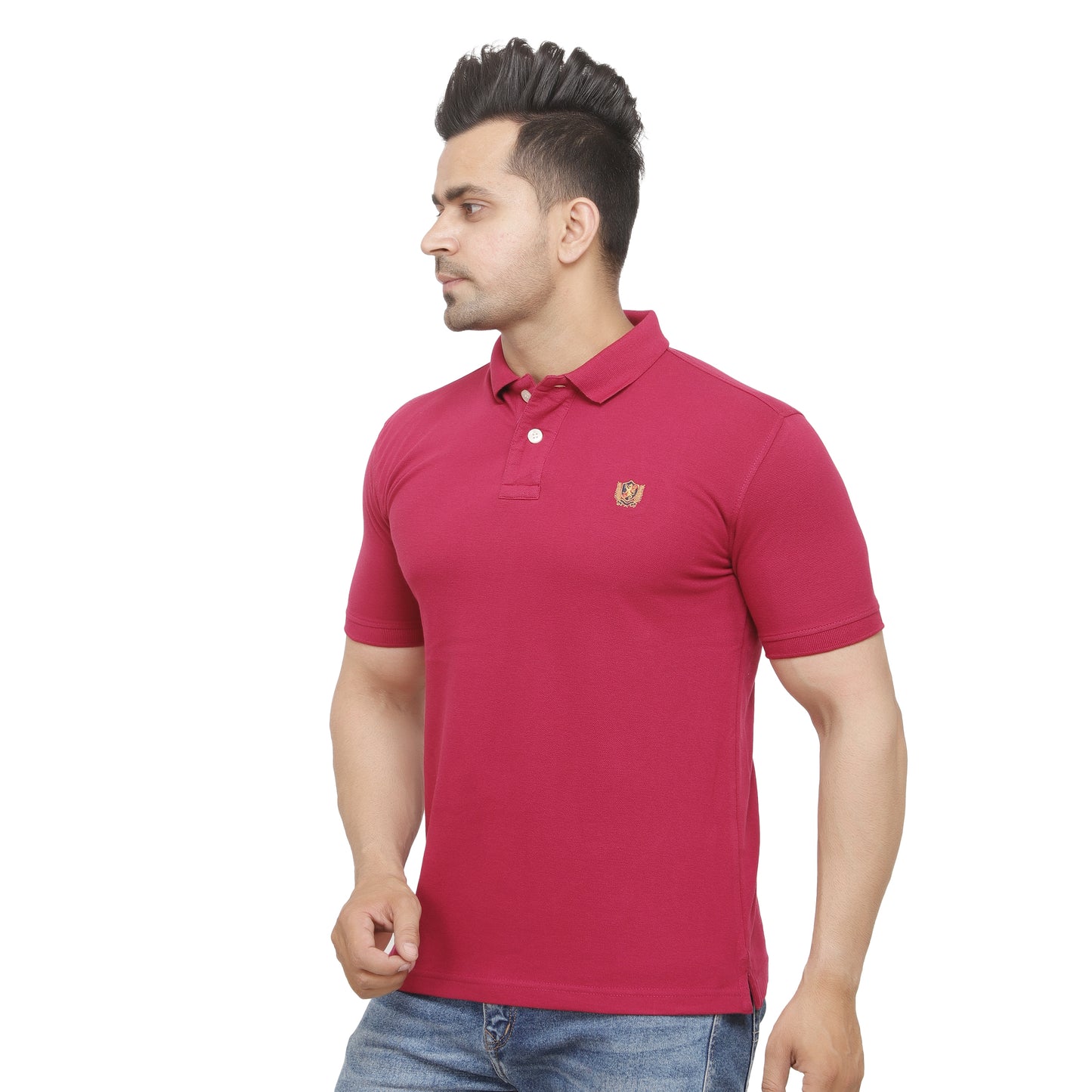 SOLID PIQUE POLO