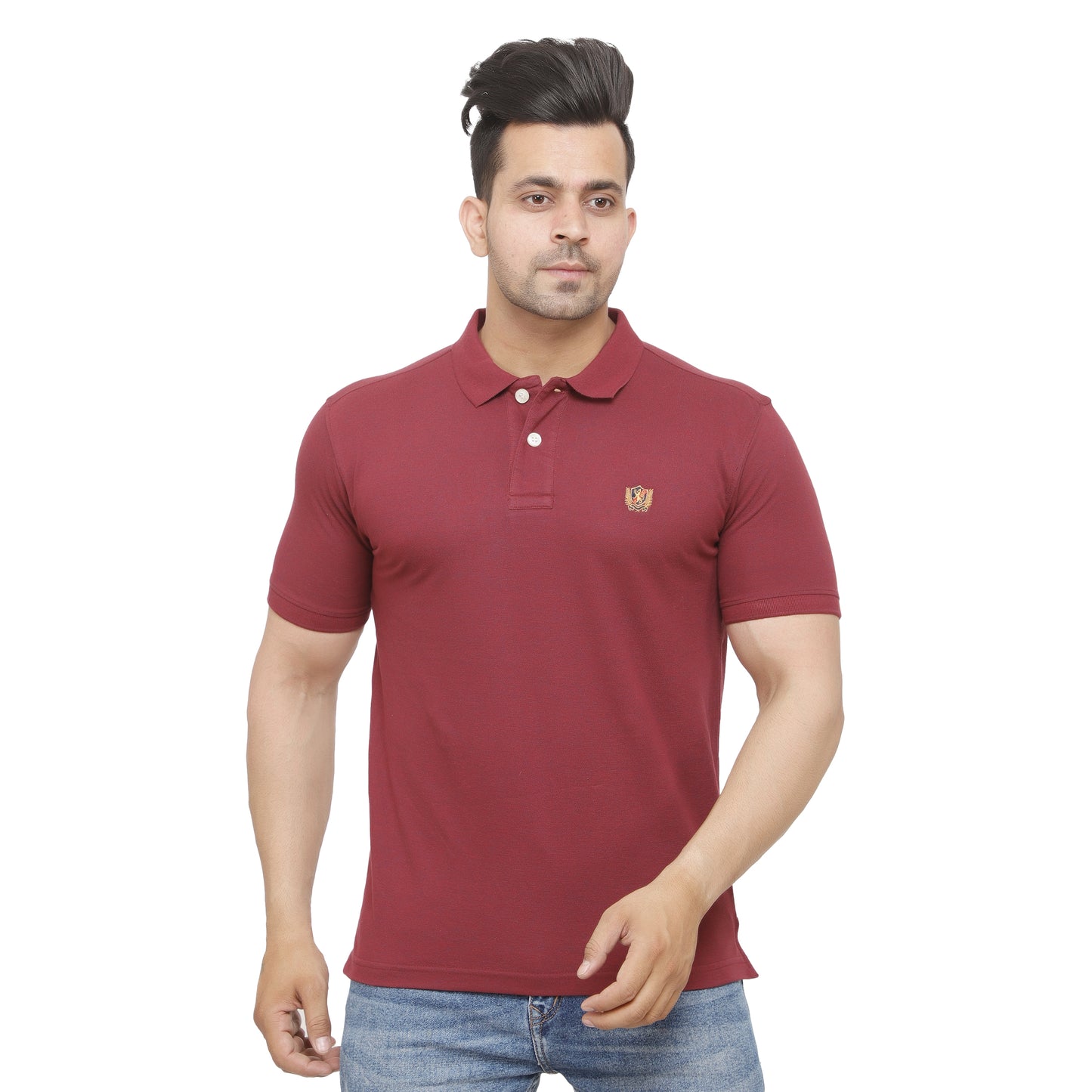 SOLID PIQUE POLO