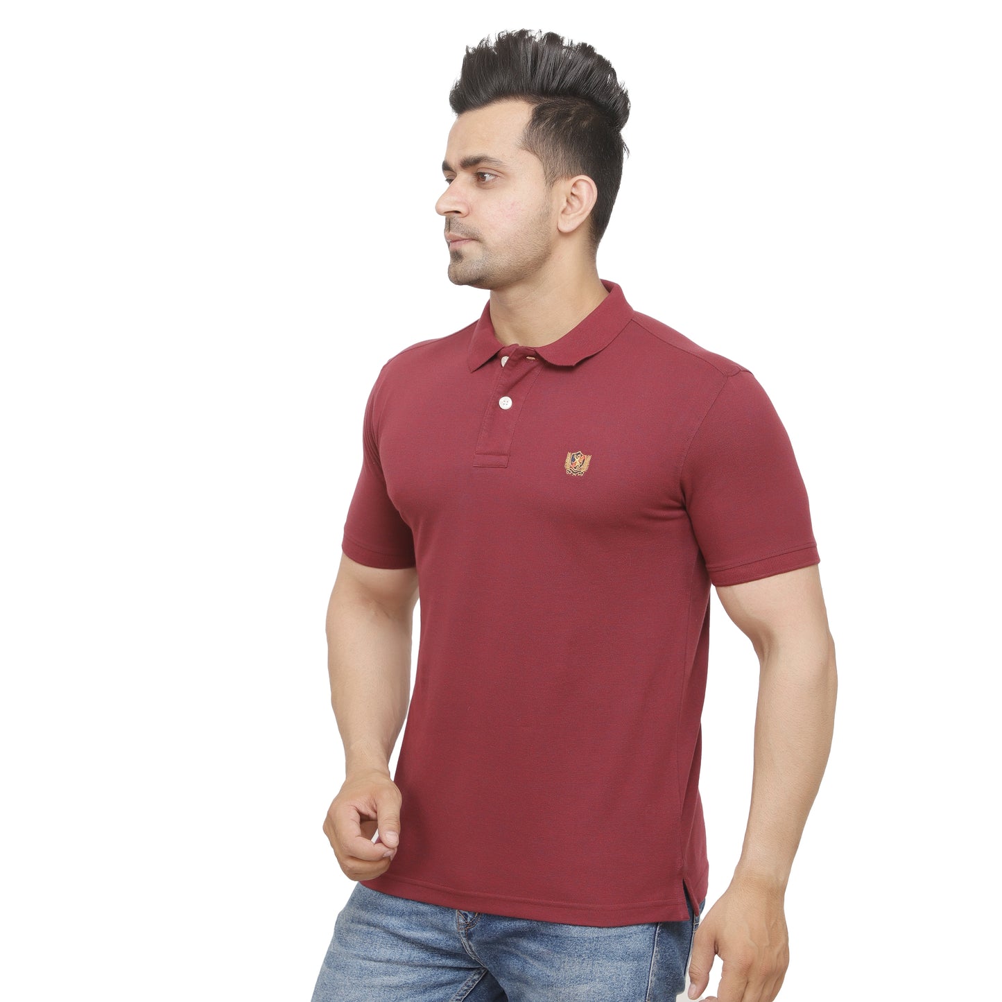SOLID PIQUE POLO