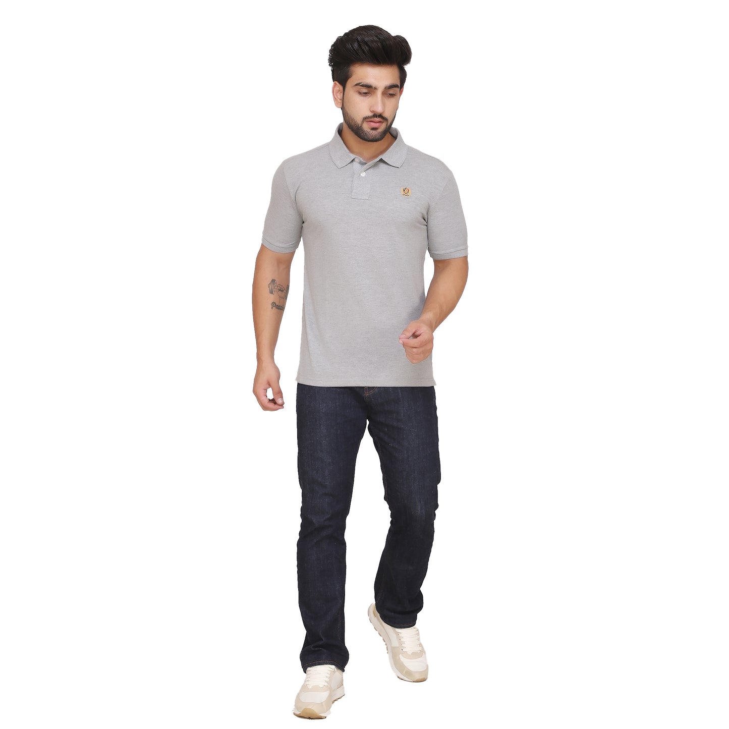 SOLID PIQUE POLO