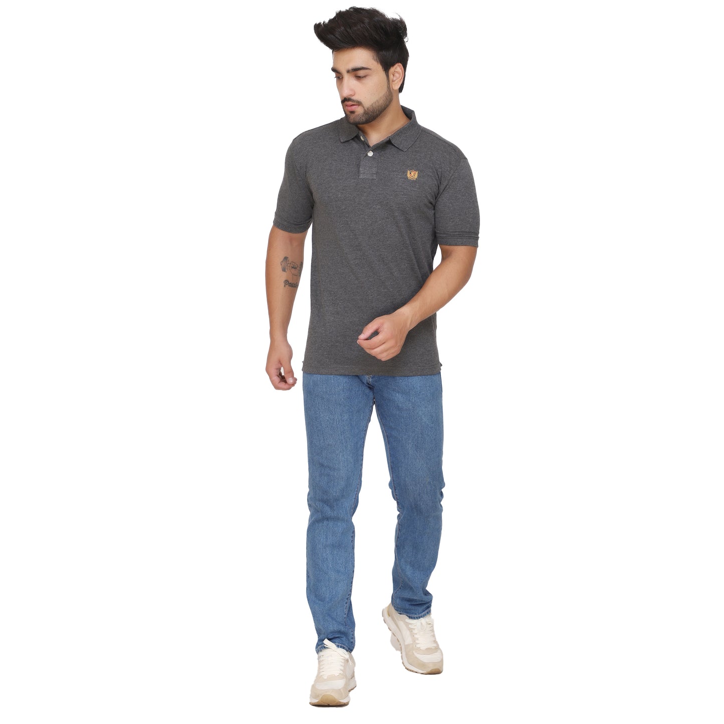 SOLID PIQUE POLO