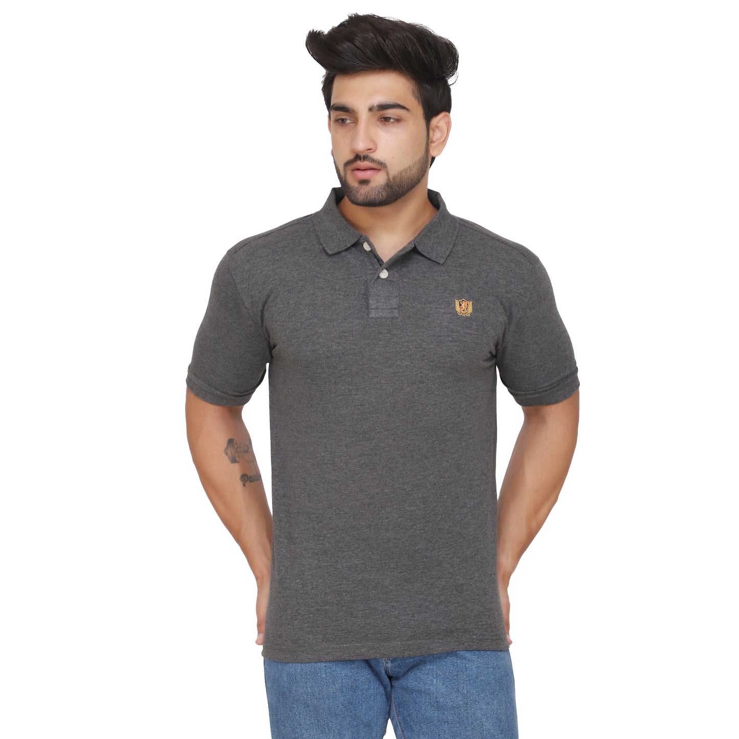 SOLID PIQUE POLO