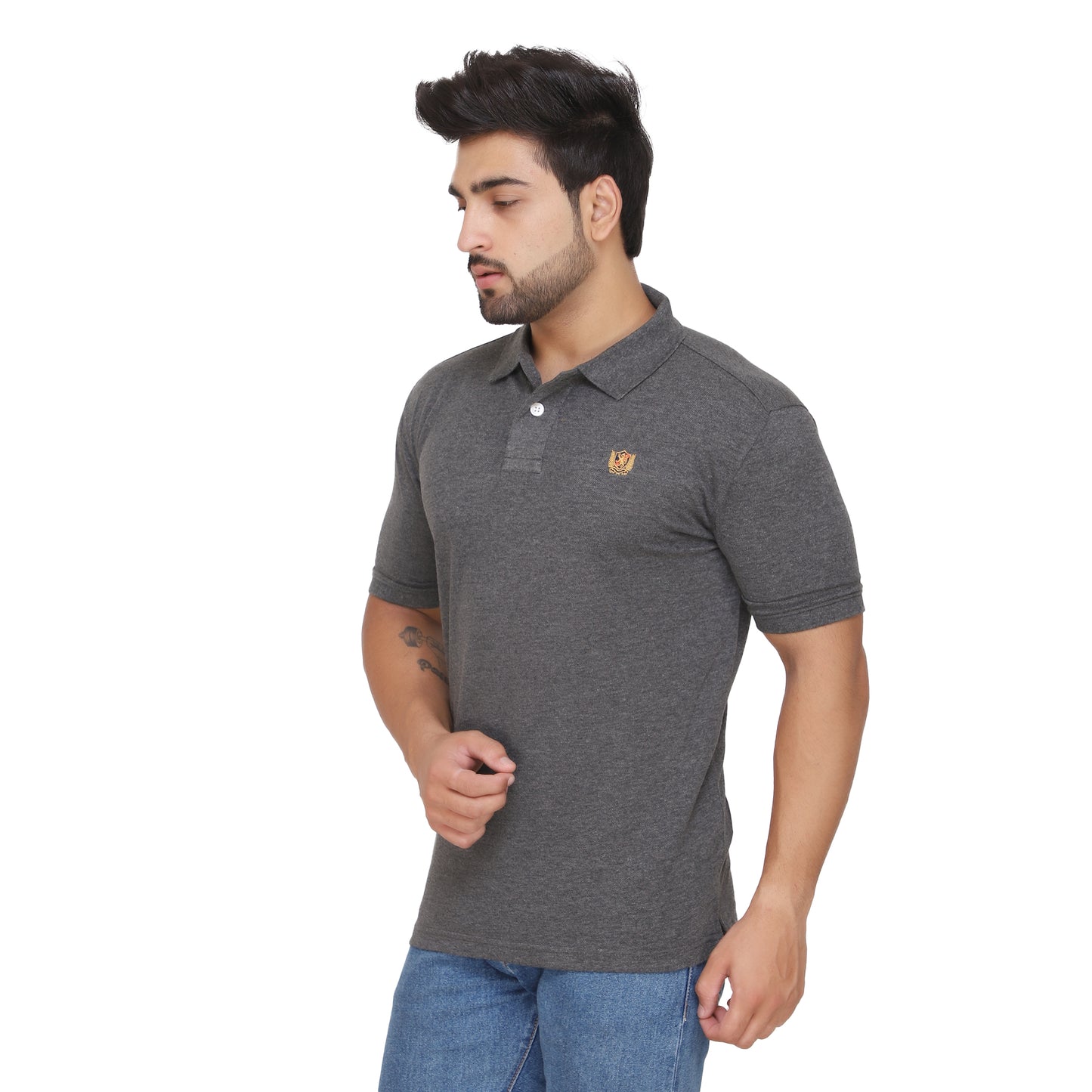 SOLID PIQUE POLO