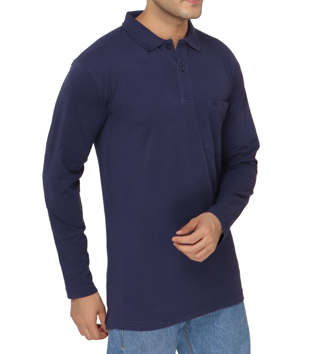 SOLID PIQUE POLO POCKET
