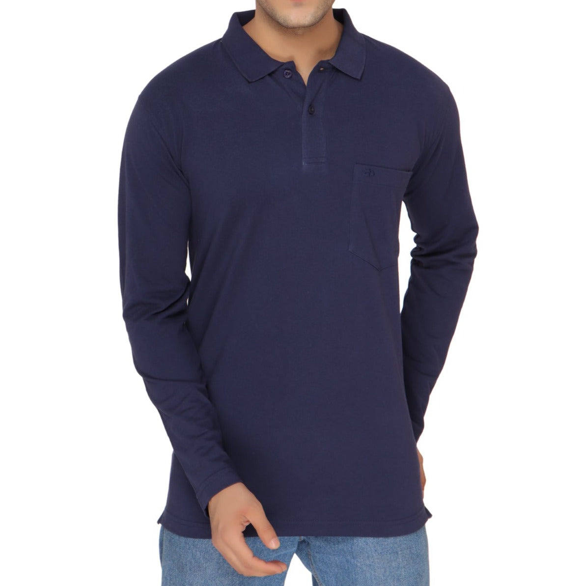 SOLID PIQUE POLO POCKET