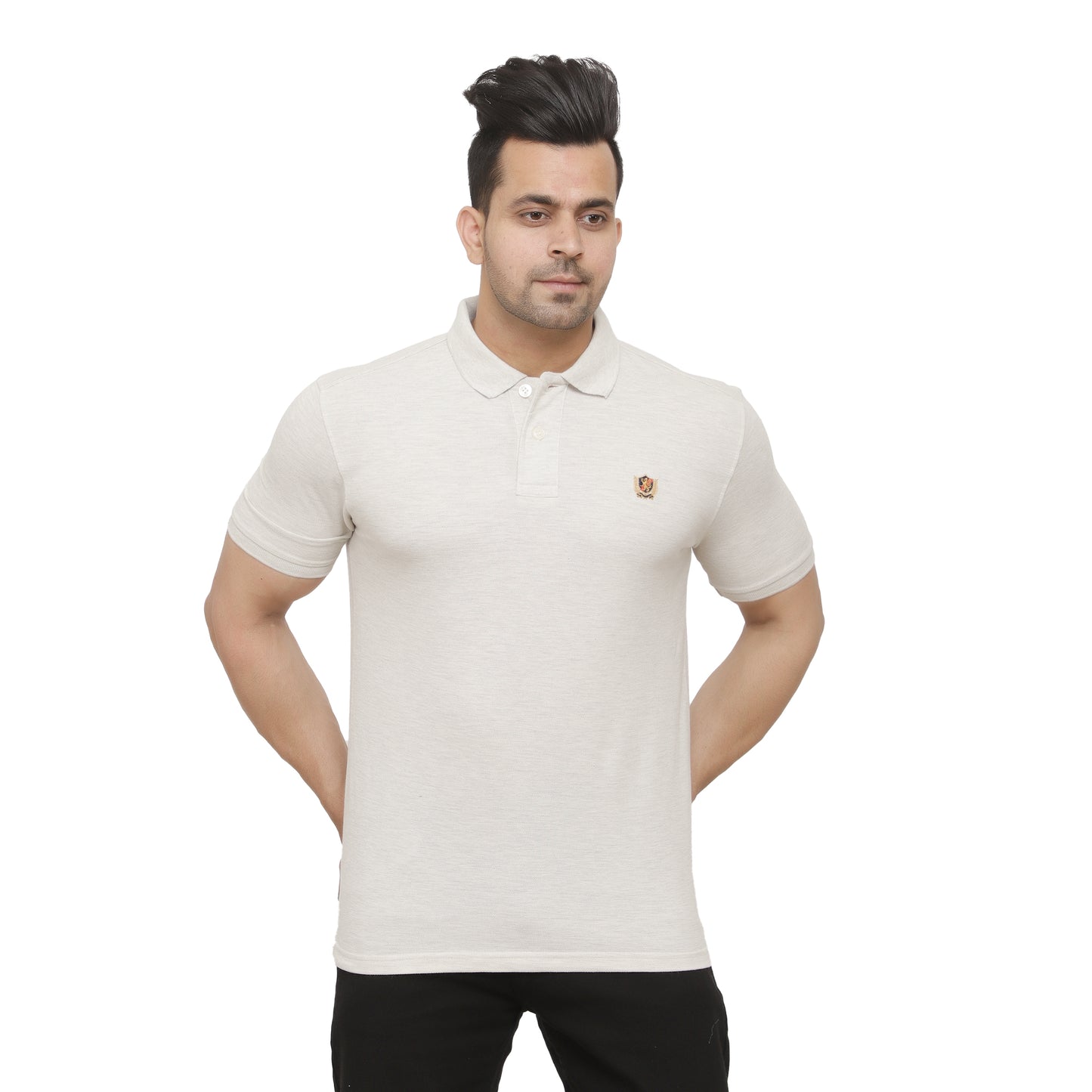 SOLID PIQUE POLO