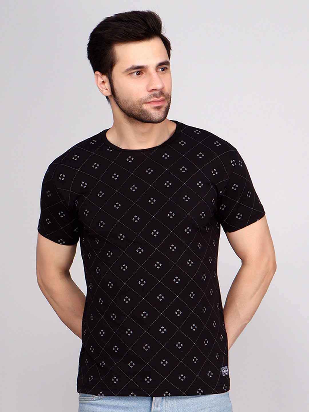 Lycra All Over Print Tee