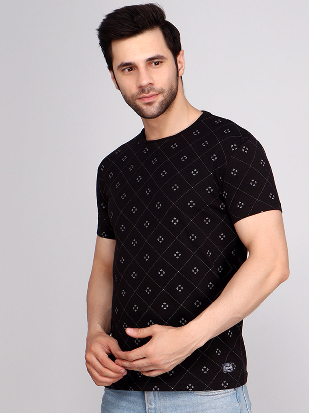 Lycra All Over Print Tee