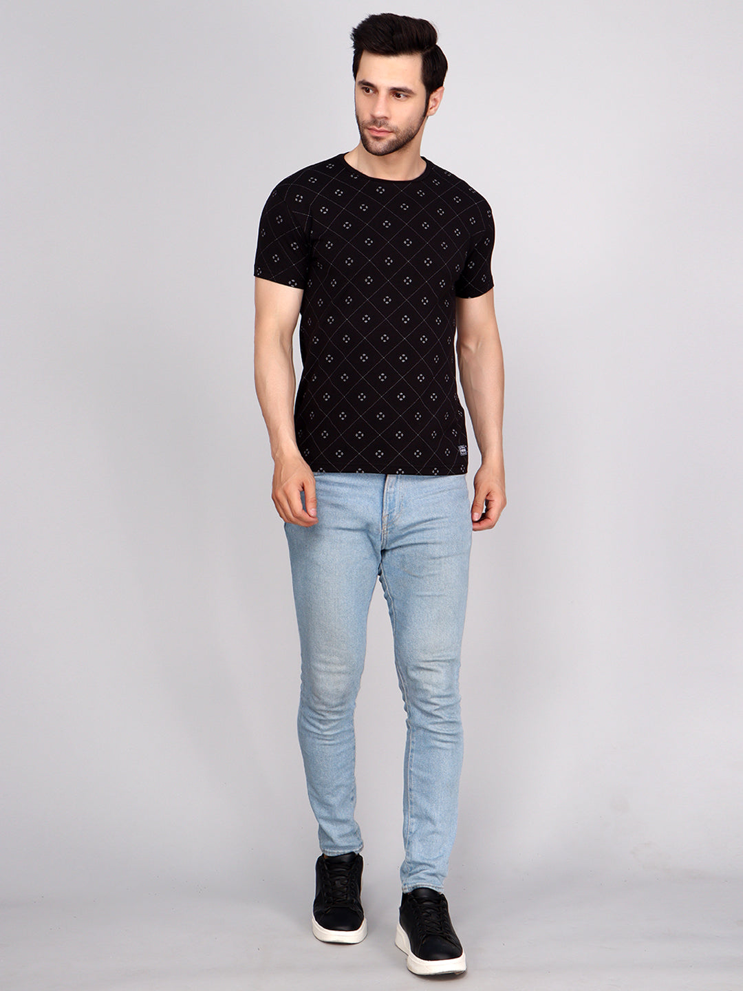 Lycra All Over Print Tee
