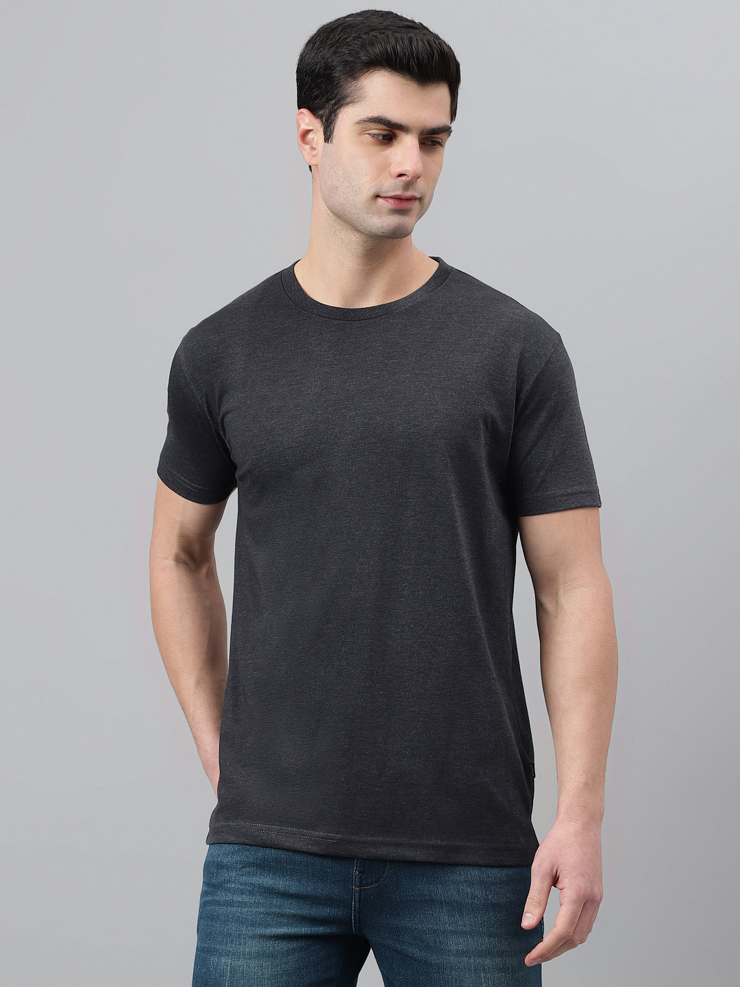 Classic Round Neck Jersey Tee