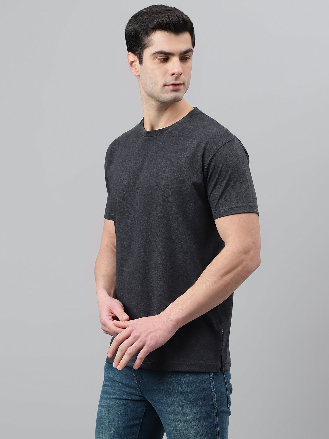 Classic Round Neck Jersey Tee