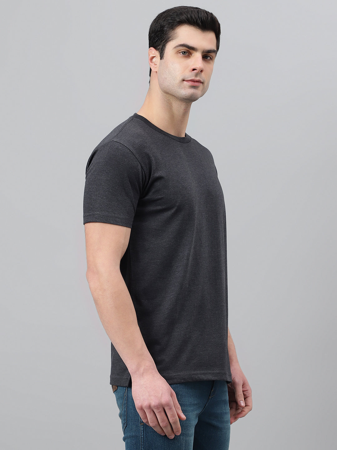 Classic Round Neck Jersey Tee