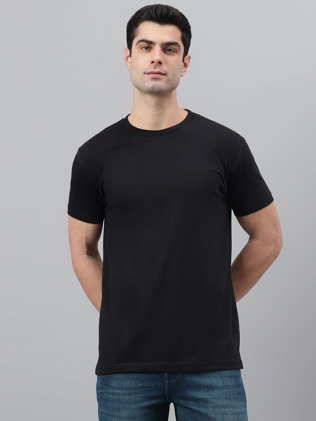Classic Round Neck Jersey Tee