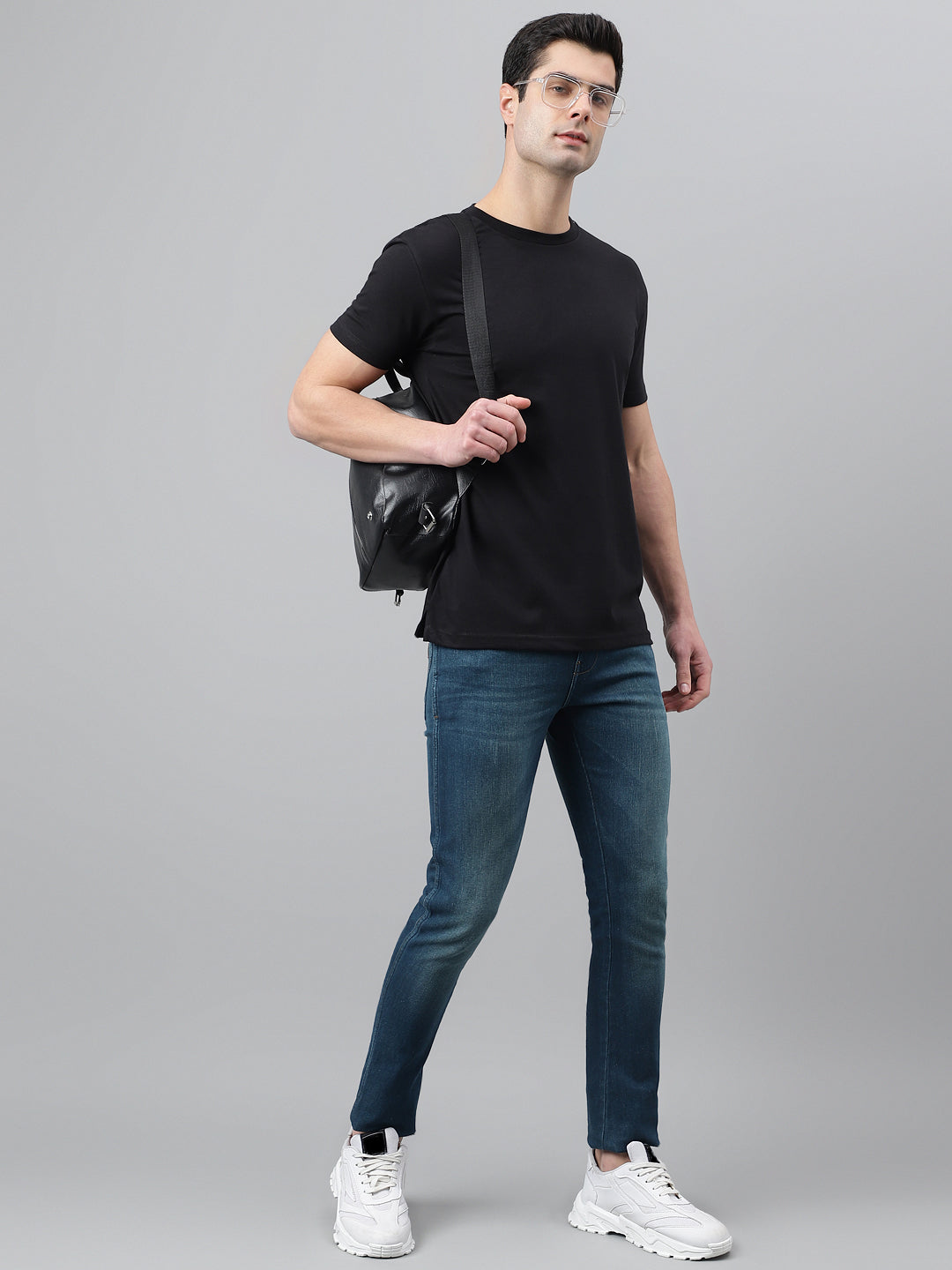 Classic Round Neck Jersey Tee
