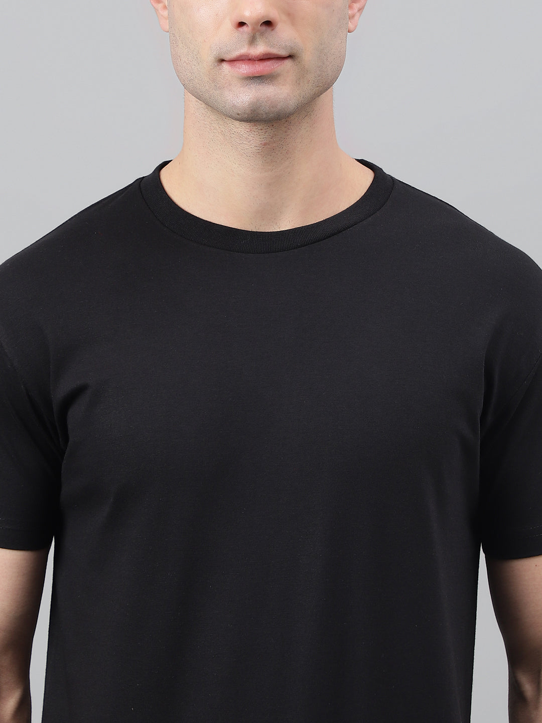 Classic Round Neck Jersey Tee