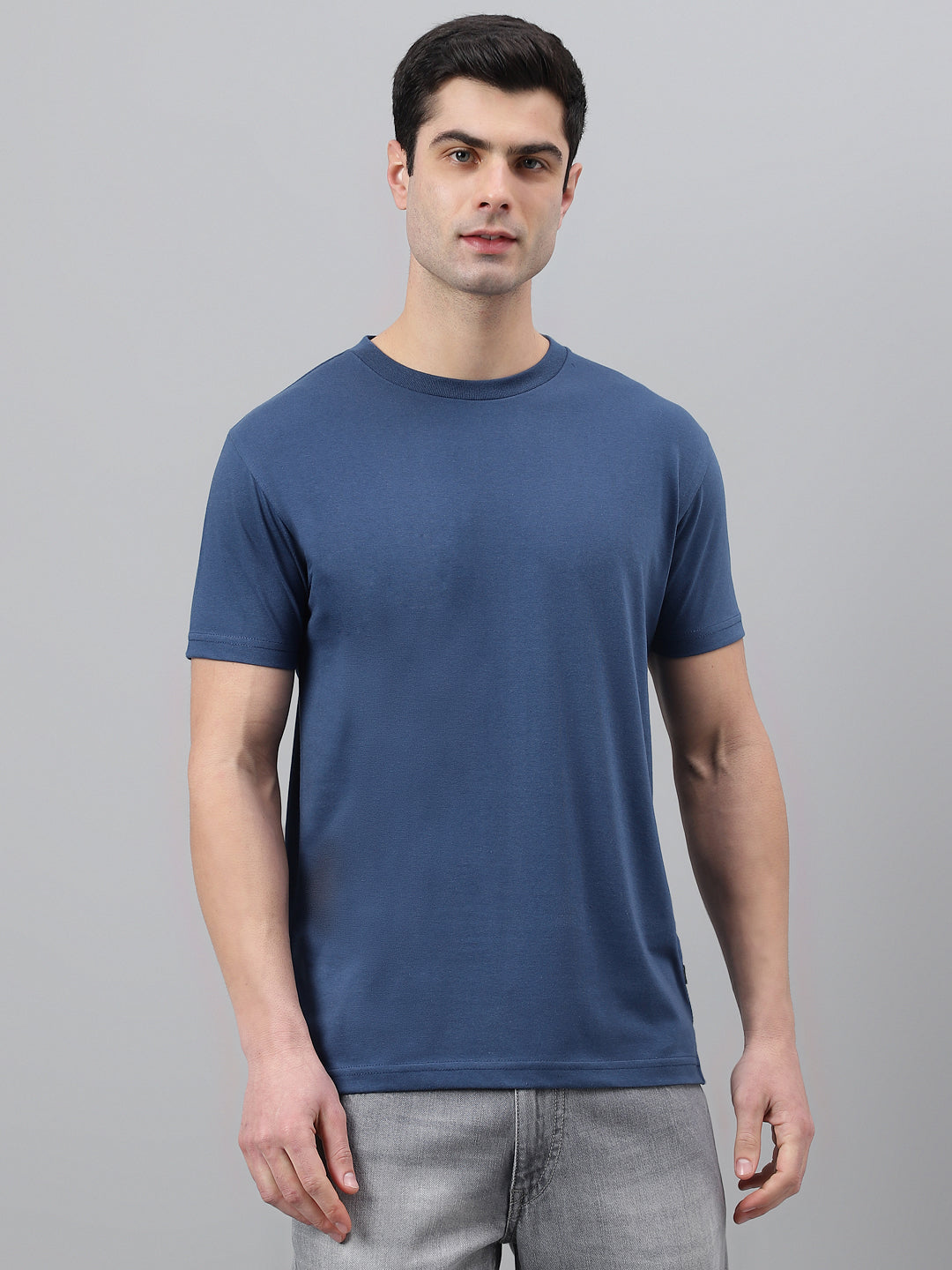 Classic Round Neck Jersey Tee
