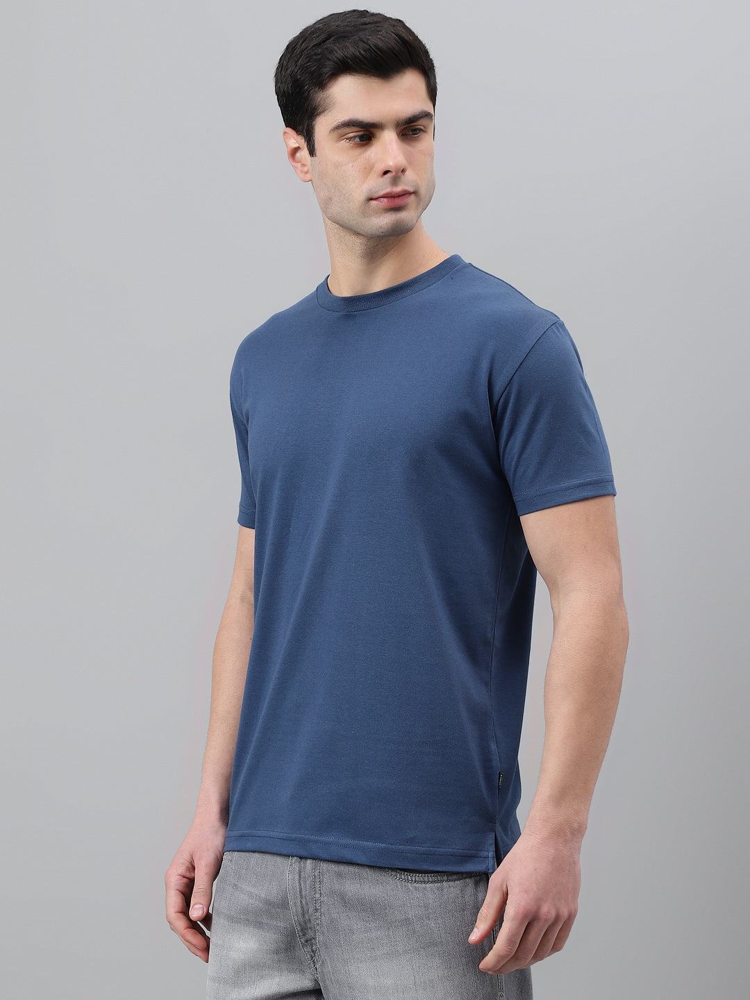 Classic Round Neck Jersey Tee