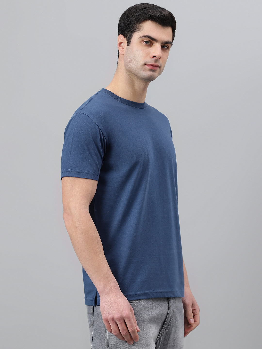 Classic Round Neck Jersey Tee