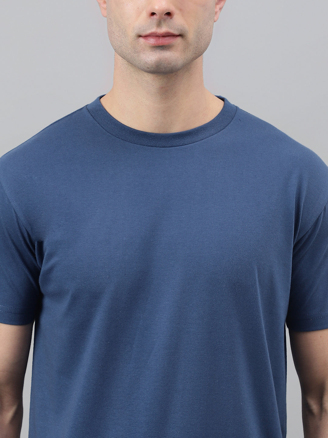 Classic Round Neck Jersey Tee