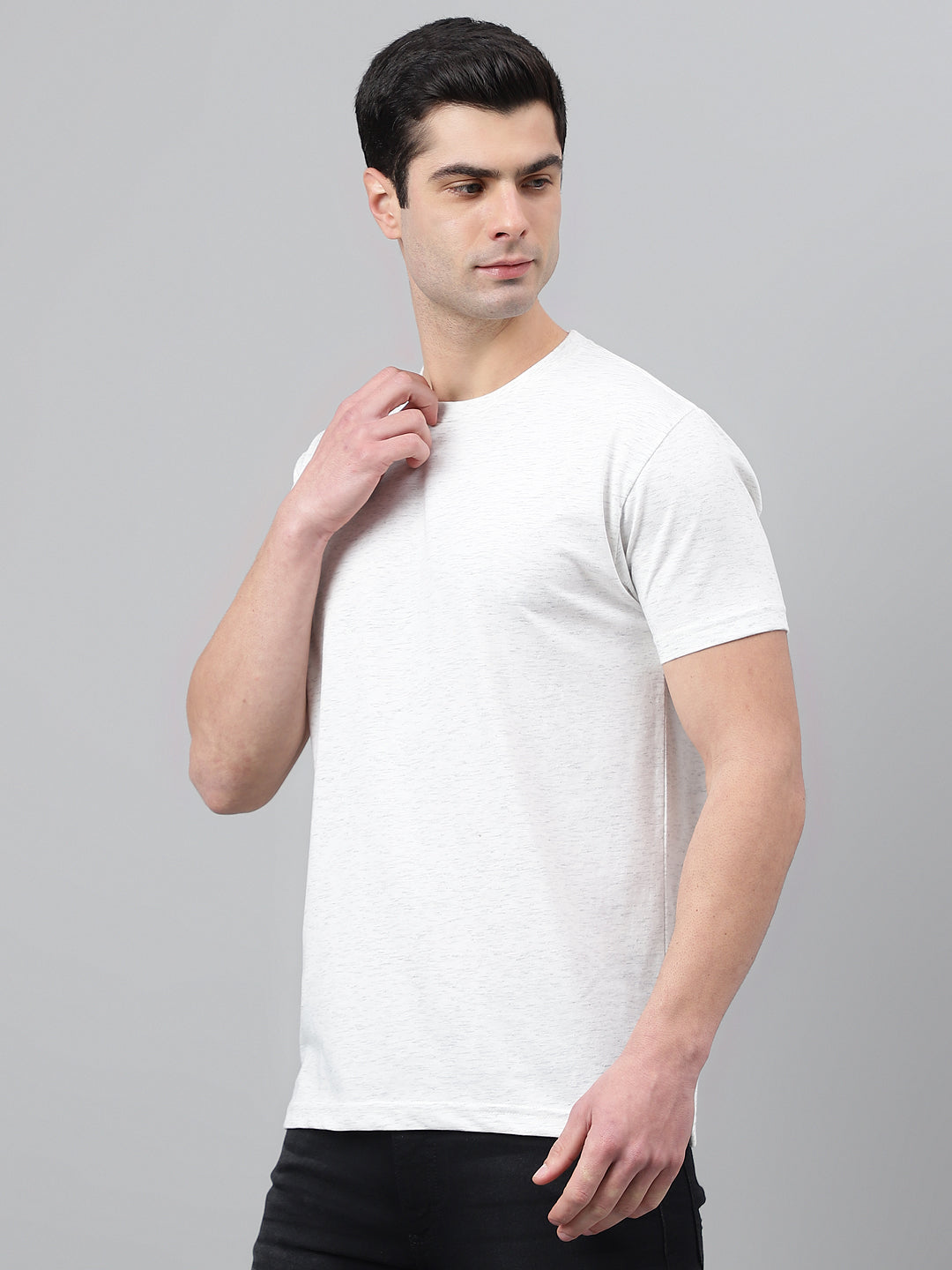 Classic Round Neck Jersey Tee