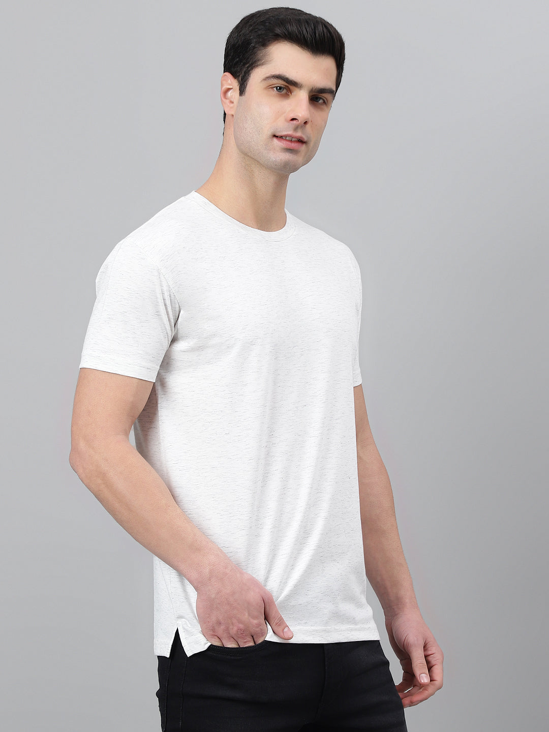 Classic Round Neck Jersey Tee