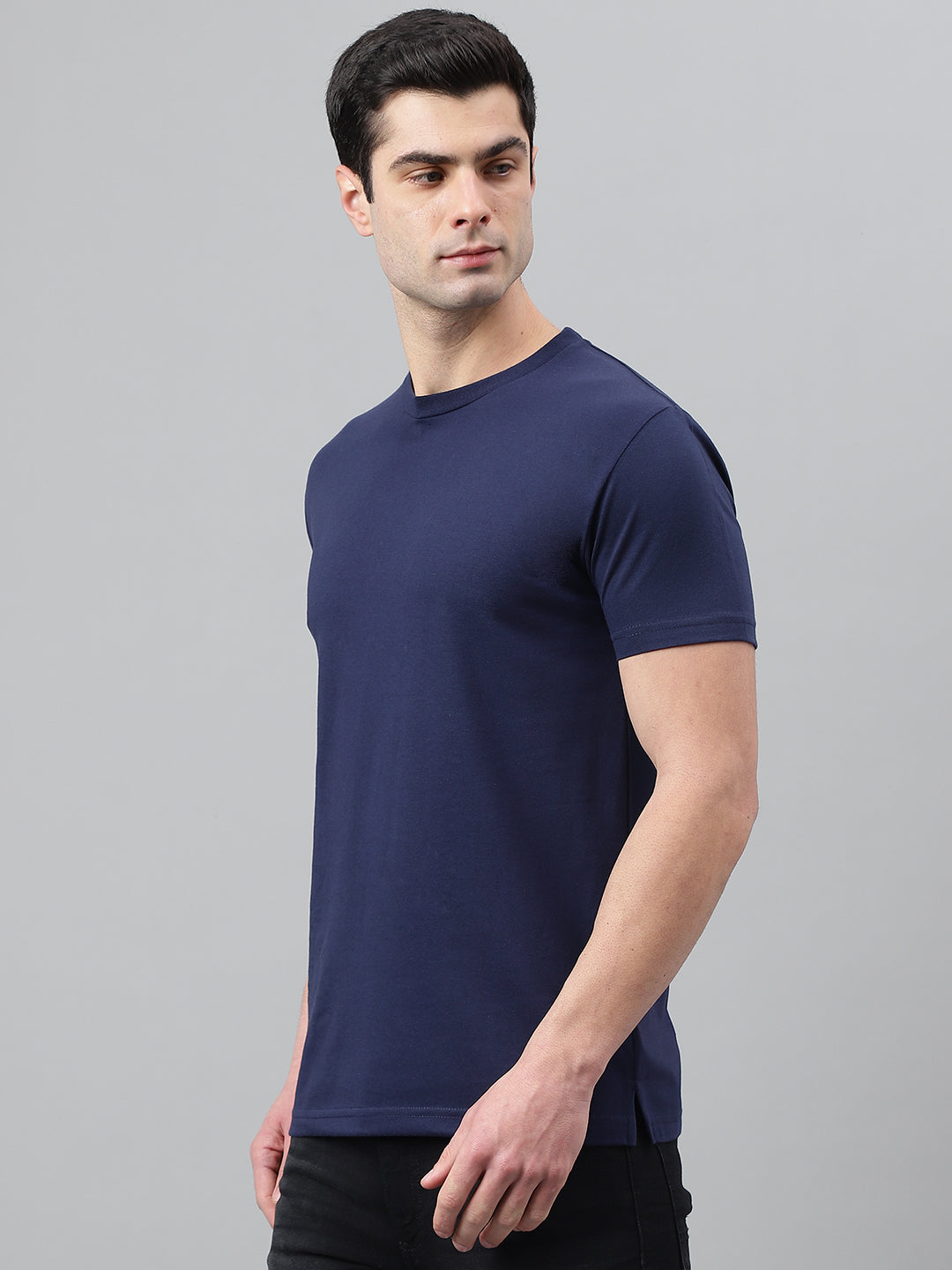 Classic Round Neck Jersey Tee