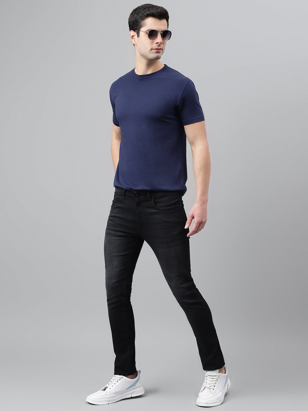 Classic Round Neck Jersey Tee