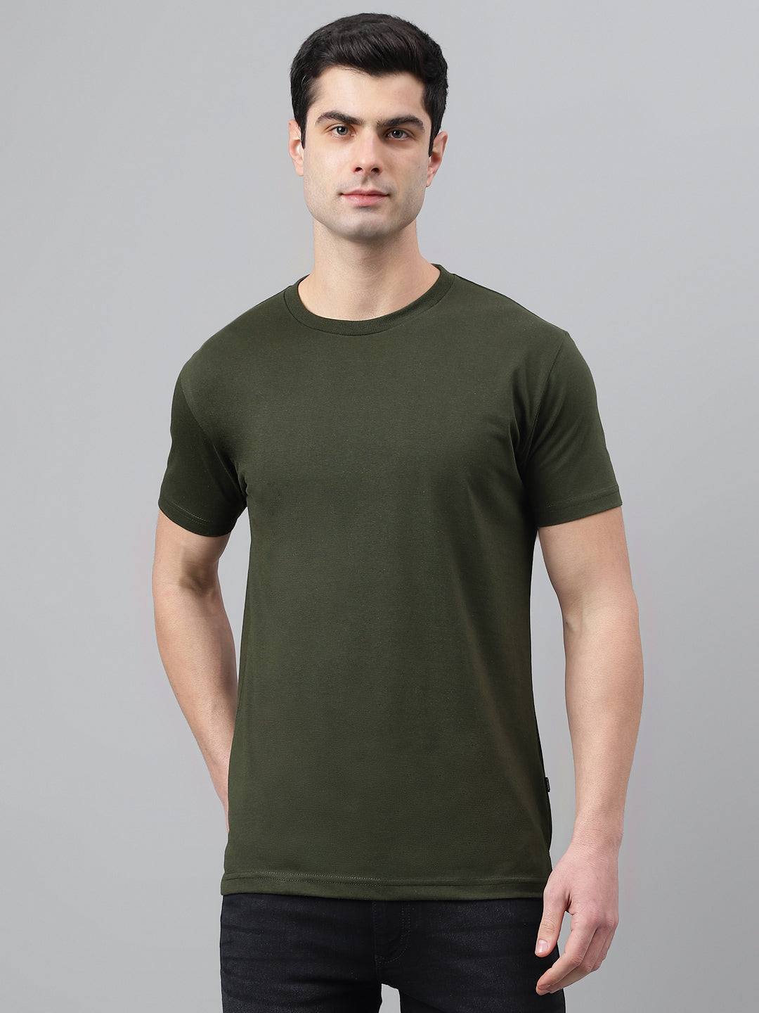 Classic Round Neck Jersey Tee