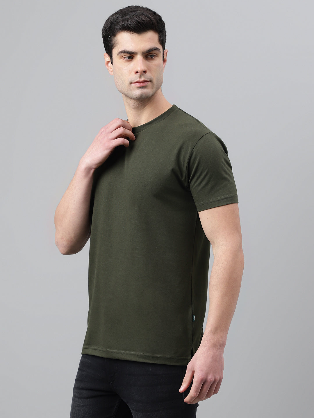 Classic Round Neck Jersey Tee