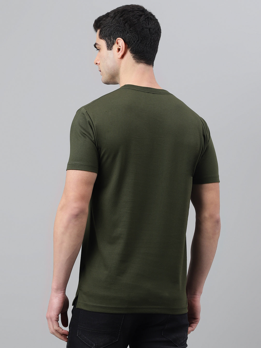 Classic Round Neck Jersey Tee