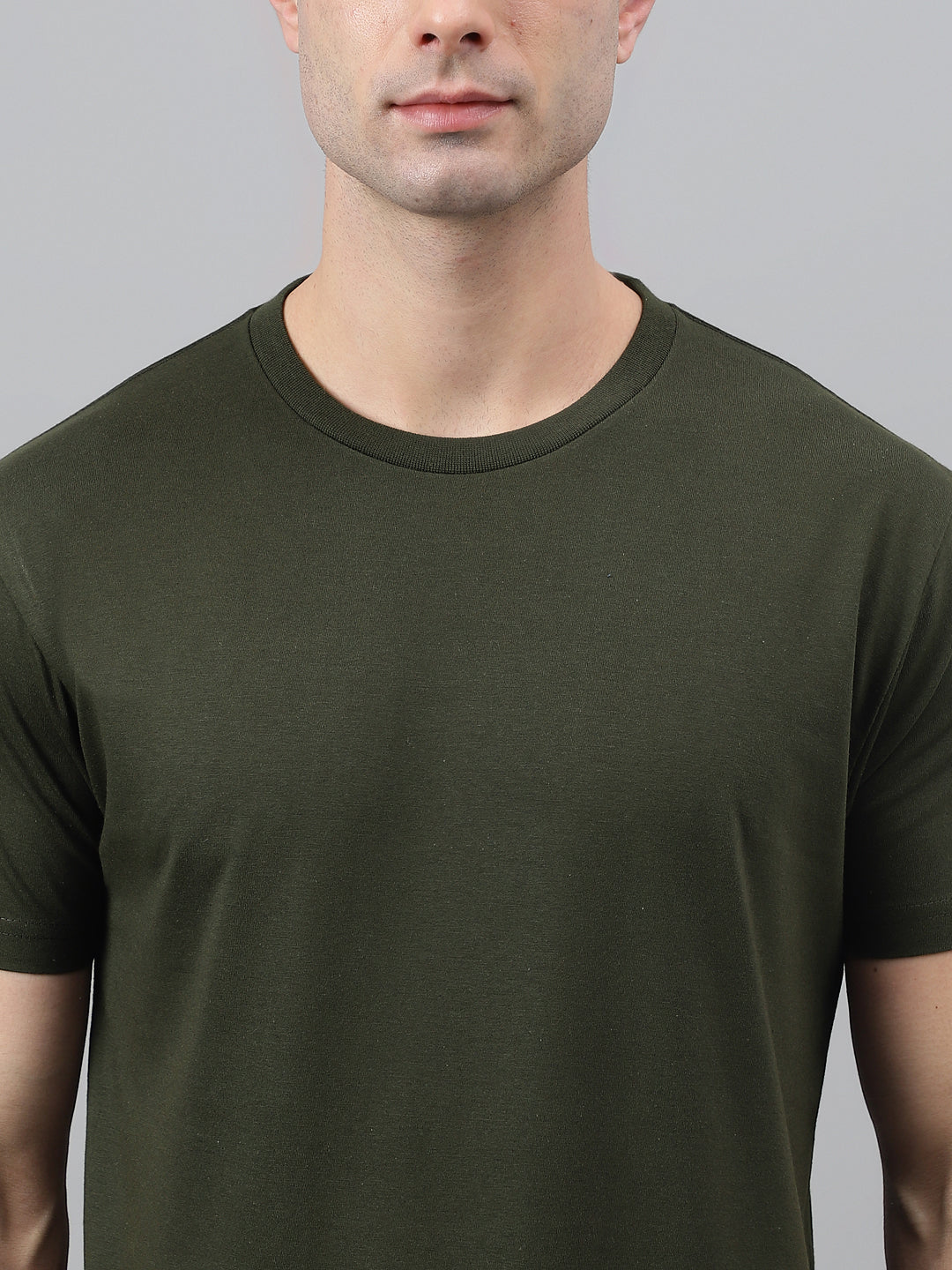 Classic Round Neck Jersey Tee