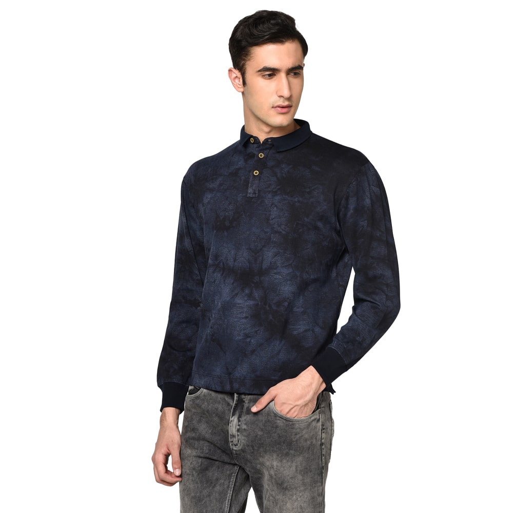 SLIM FIT PRINTED POLO SHIRT