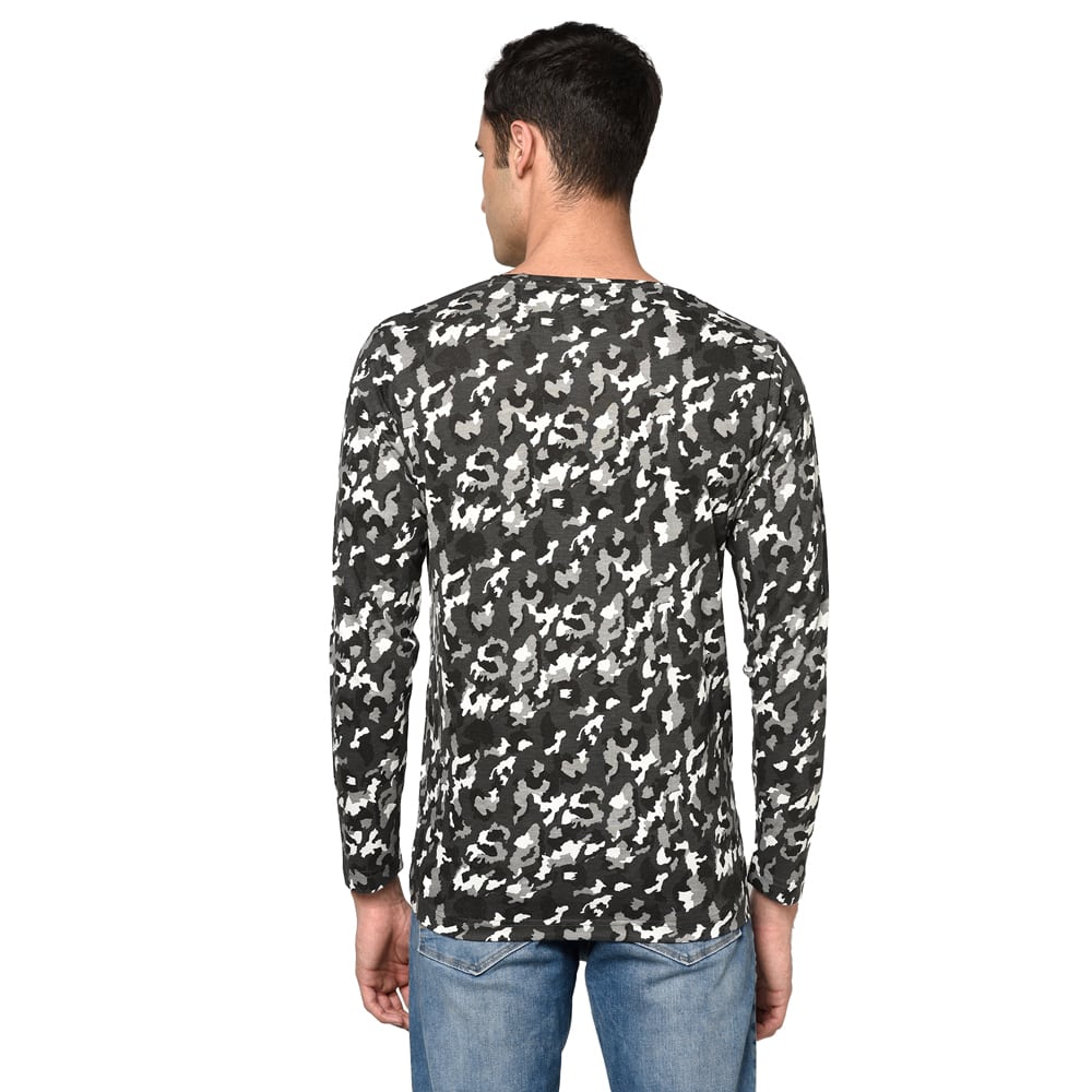 REGULAR FIT PRINT JERSEY TOP