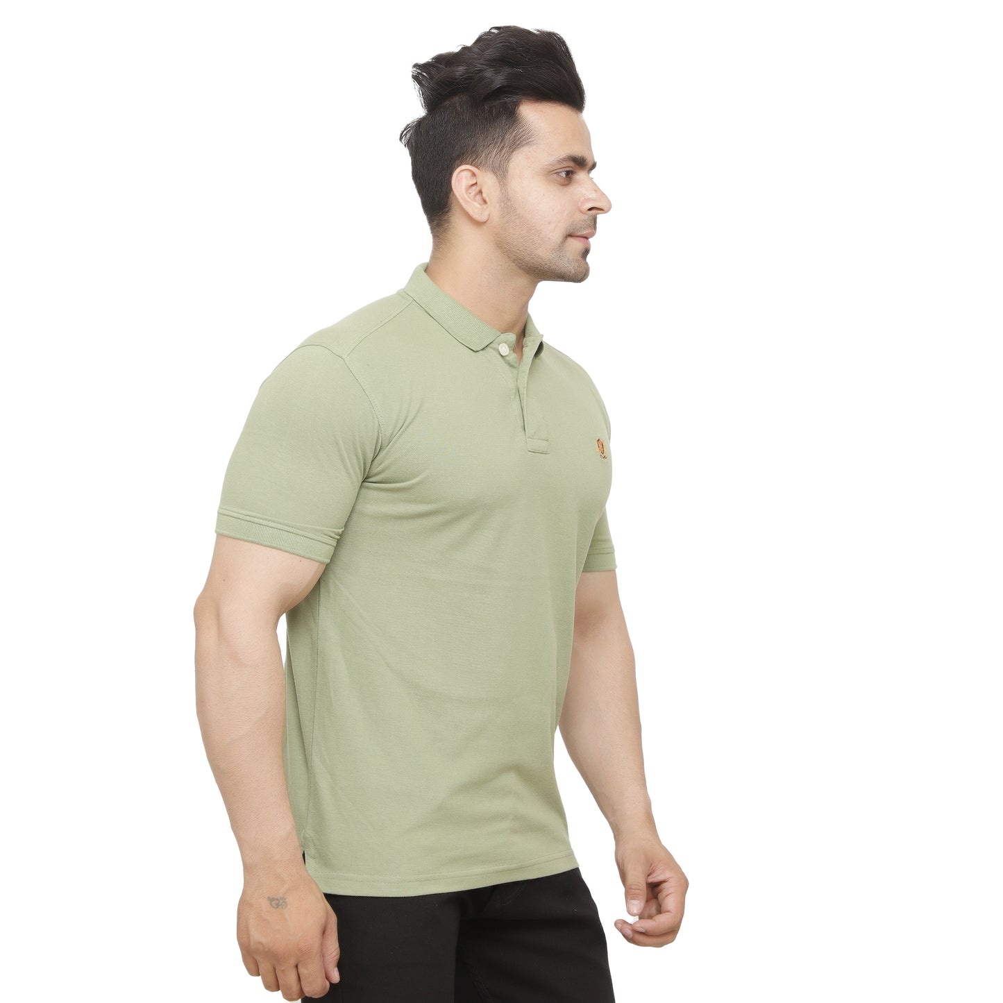 SOLID PIQUE POLO