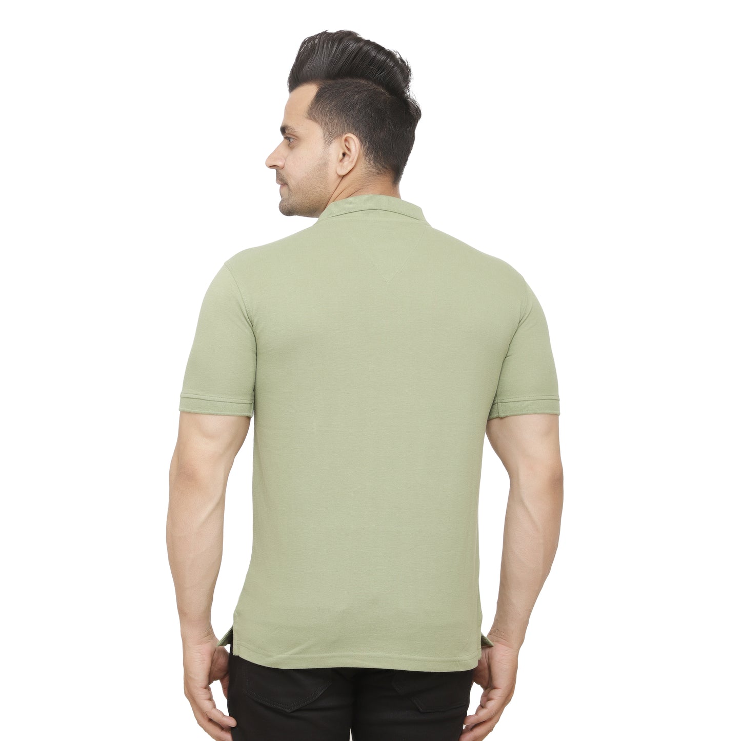 SOLID PIQUE POLO