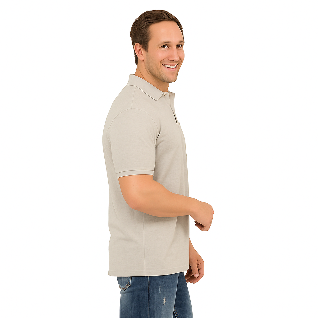 SOLID POCKET POLO REGULAR FIT