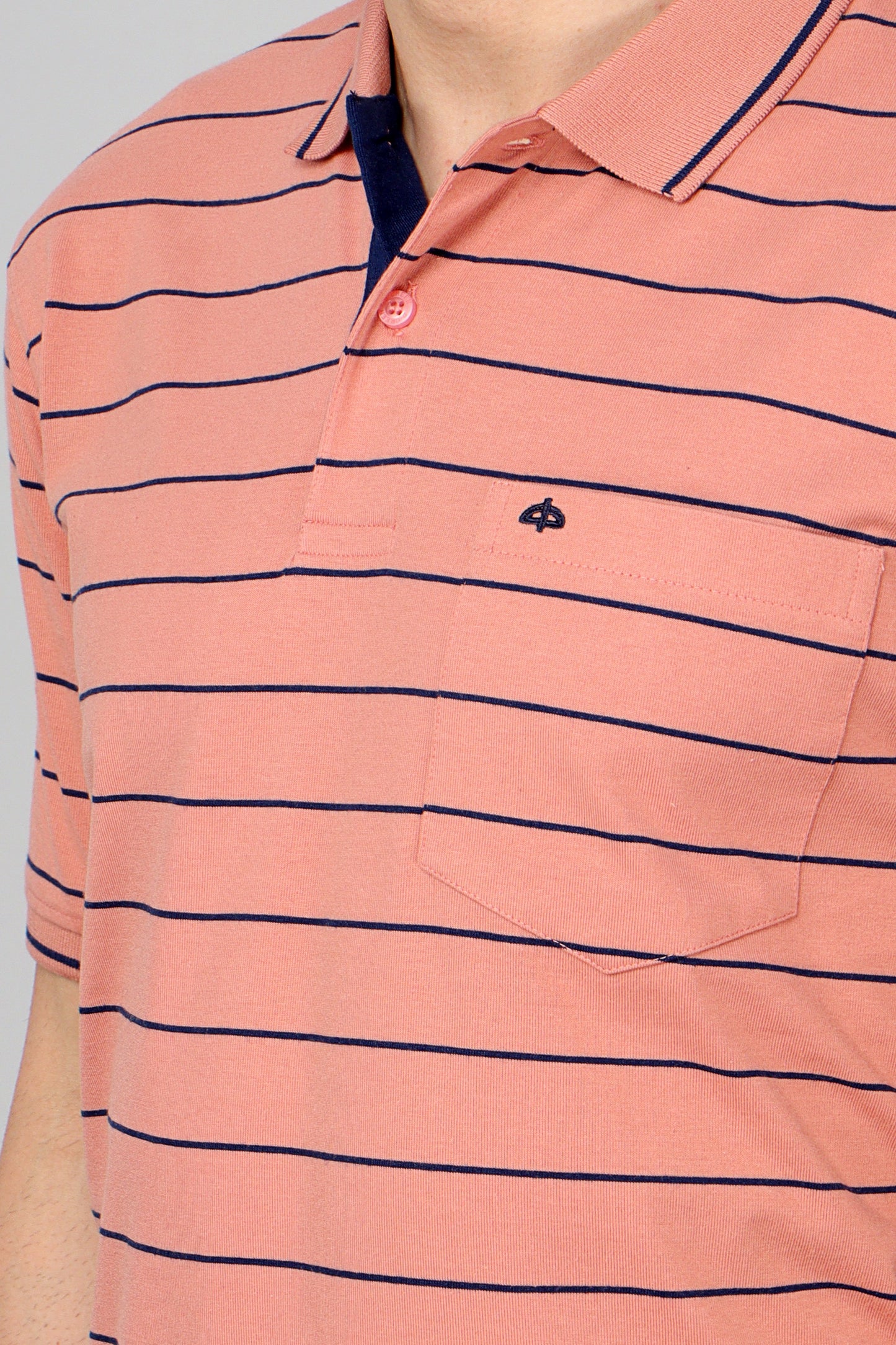 Stripe Polo Jersey