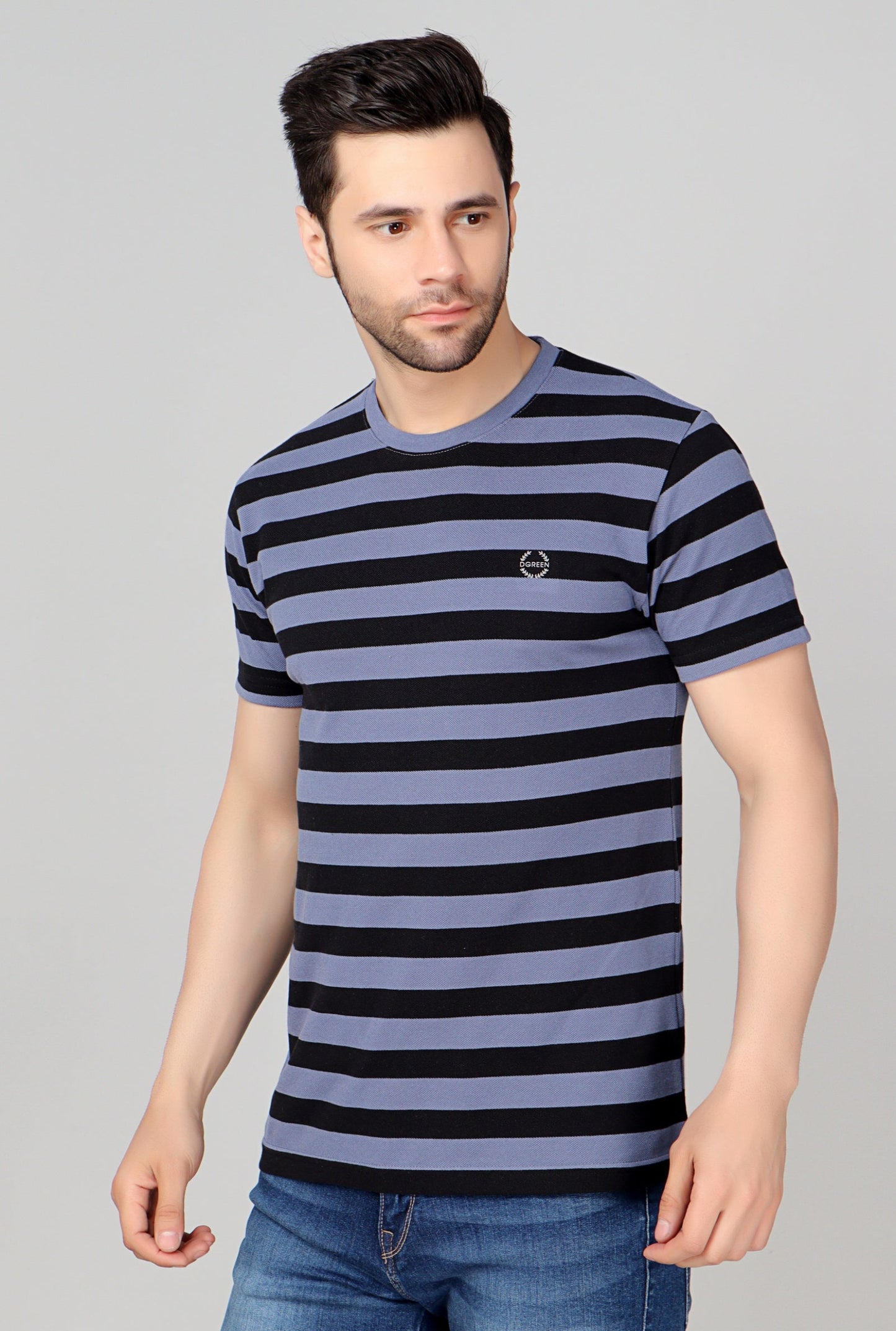 Pique Stripe Tee