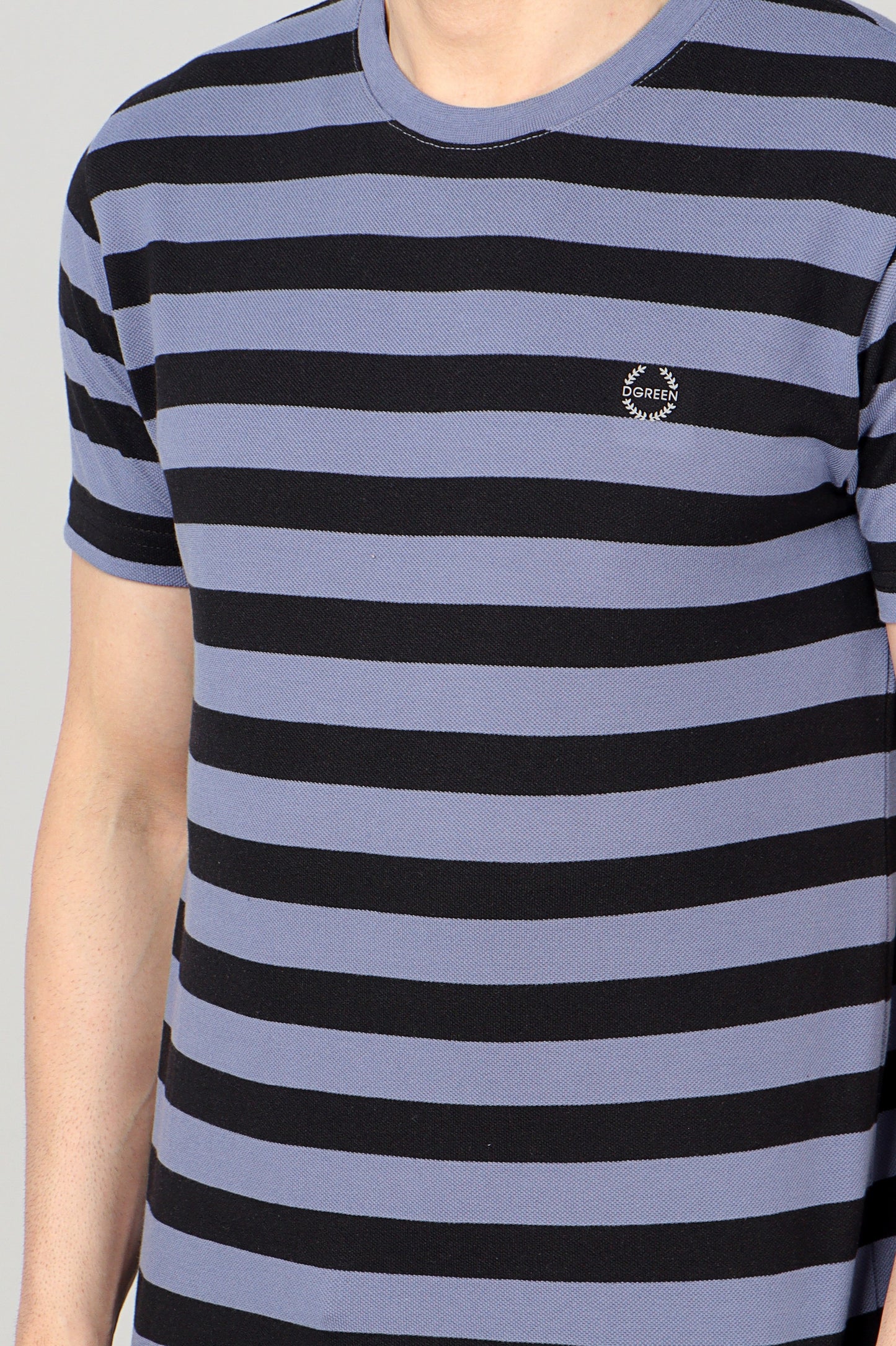 Pique Stripe Tee