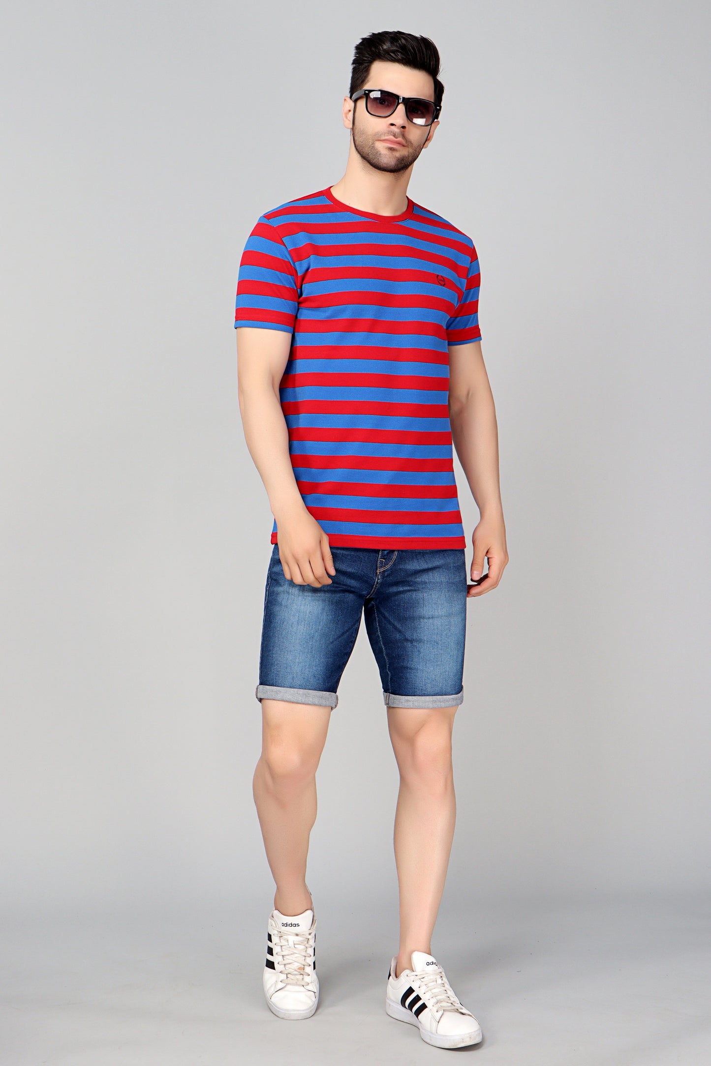 Pique Stripe Tee